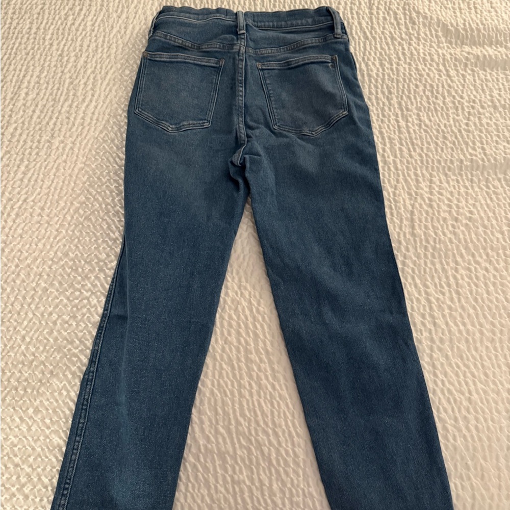 Madewell Blue Straight Leg Jeans Classic Fit
